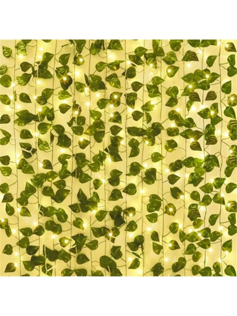 Artificial Ivy Garland String Lights Room Decor Wall Hanging Vines 173FT